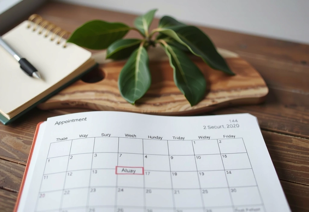 Terminauswahl im Kalender